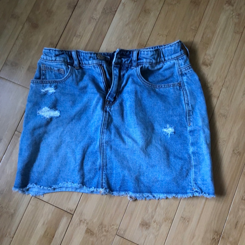 Denim skirt